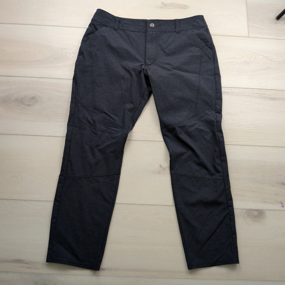 Kuhl Deceptr Pants Mens 34x30 Black Tuff Lite Stretch Hiking Outdoors 5161